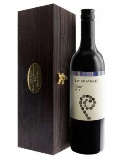 Premium Wine Box With Wine & Engraved Plaque