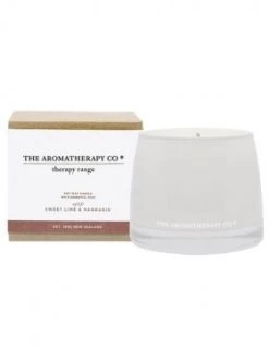 The Aromatherapy Co. Therapy Candle Uplift - Sweet Lime & Mandarin 260g