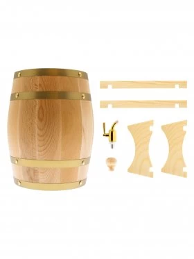 Oak Wine Barrel, 3L - Image 2