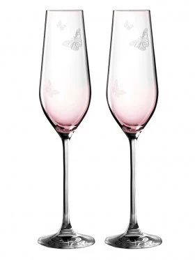 Royal Albert Miranda Kerr Flute Pair Pink