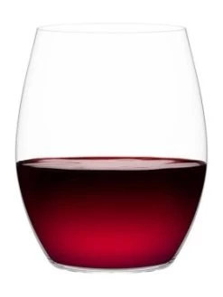 Plumm Outdoors Red+ Stemless Unbreakable Wine Glasses, Set Of 4