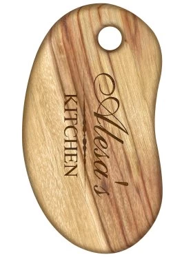 Laser Engraved Australian Hardwood Cutting Board 27cm X 15cm - Image 3